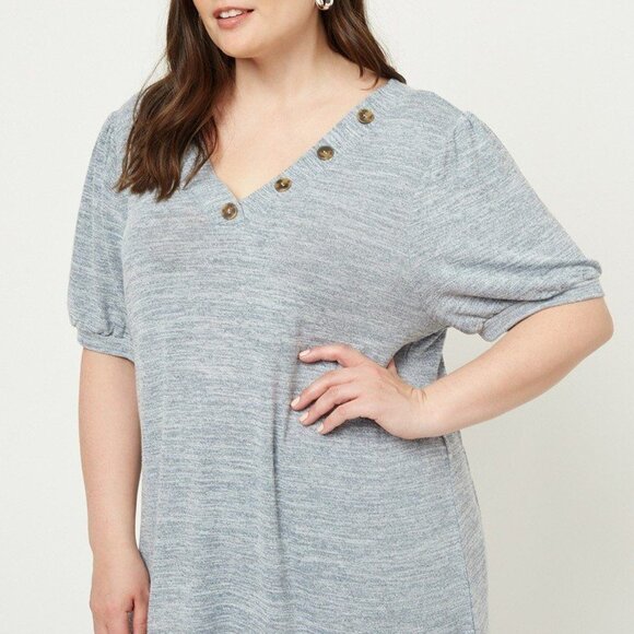 Knit V-neck Top - Picture 6 of 10